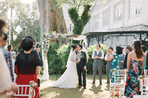 Garden wedding in Eastern & Oriental hotel Penang | Wefreeze