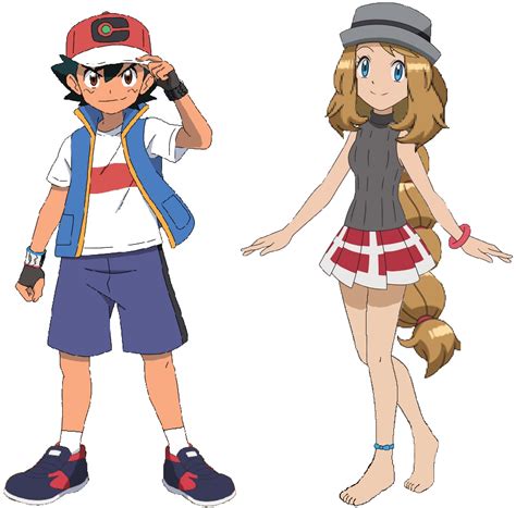 My Version Of Ash Serena In Pkmn Journeys 30 By Chipmunkraccoonoz On Deviantart