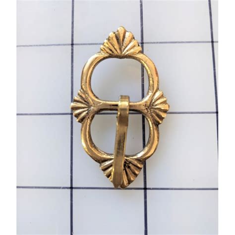 18th Century Reproduction Brass Buckle Sff 6