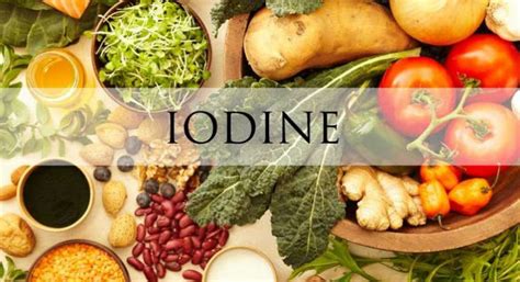 Iodine Rich Foods Chart