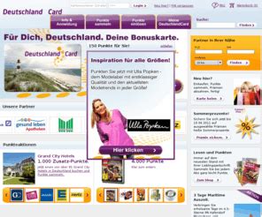 Deutschlandcard de Bonuskarte für Deutschland DeutschlandCard