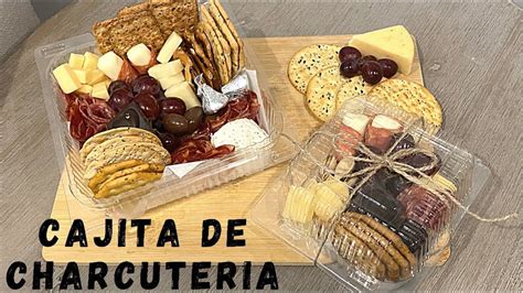 Charcuteria Caja De Charcuteria Cajitas Para Eventos Y Negocio Diy