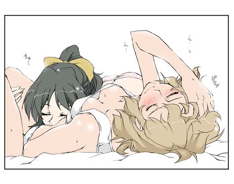 Tachibana Hibiki And Kohinata Miku Senki Zesshou Symphogear Drawn By