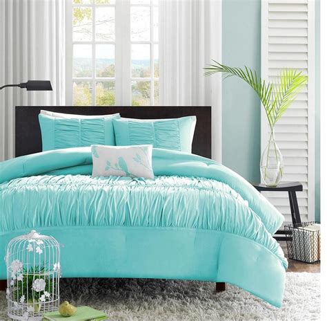 Mirimar Comforter Set Size Full Queen Turquoise Bedding Blue Comforter Sets