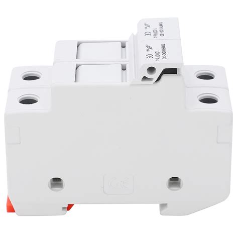 Dc Fuse Holder Base 2 Pole Din Rail Mount Power Distribution Control Equipment Towfh1dc 1000vdc