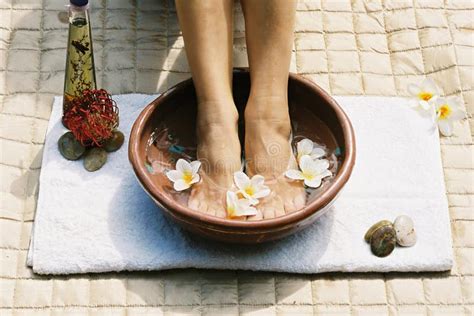 Foot Bath Stock Image Image Of Bowl Indulge Parlor 1729327