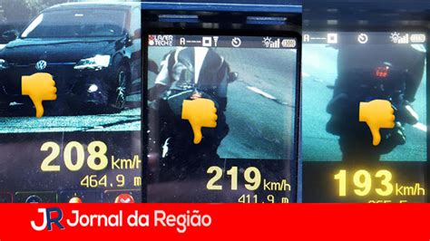 Radares flagram veículos a 200 Km h na Bandeirantes JORNAL DA REGIÃO