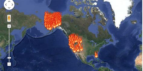 This Wildfire Map Shows Every Place On Fire Right Now