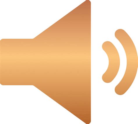 Bronze Speaker Icon 11947156 Png