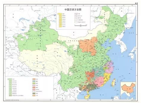 中国方言分布图高清言分布七大方言分布图第4页大山谷图库