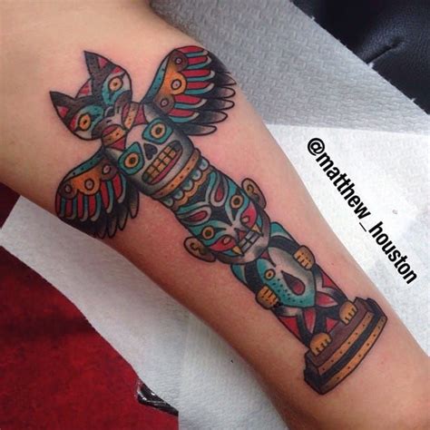 Aggregate 81+ native american totem pole tattoo latest - in.cdgdbentre