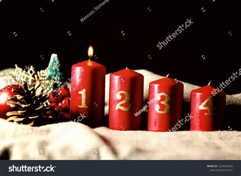 Advent First Week Four Candles: Over 40 Royalty-Free Licensable Stock ...