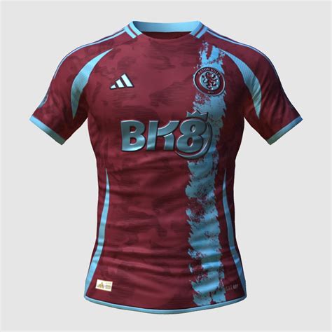 Aston Villa X Adidas Home Kit Concept FIFA 23 Kit Creator Showcase