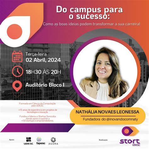 Notícia Udesc Joinville promove palestra sobre carreira egressa