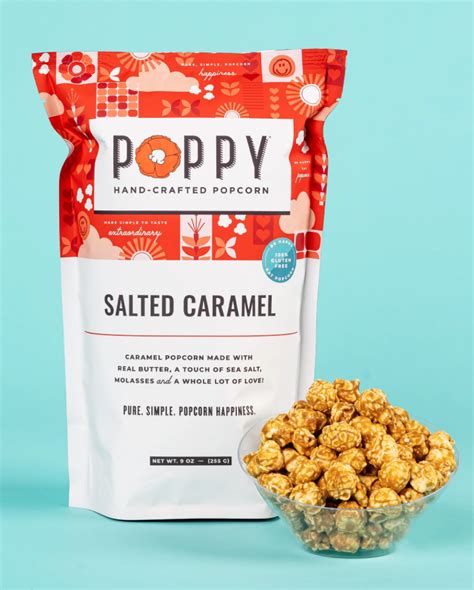 Poppy S Popcorn Salted Caramel Go Girl Shoppe