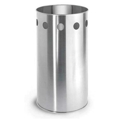 Blomus Wastepaper Bin Stainless Steel Matte 210mm Symbolo Cost2clear