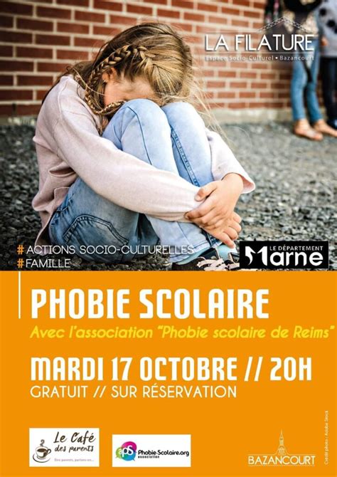 Conférence Phobie Scolaire à BAZANCOURT 51 Evènements Phobie Scolaire