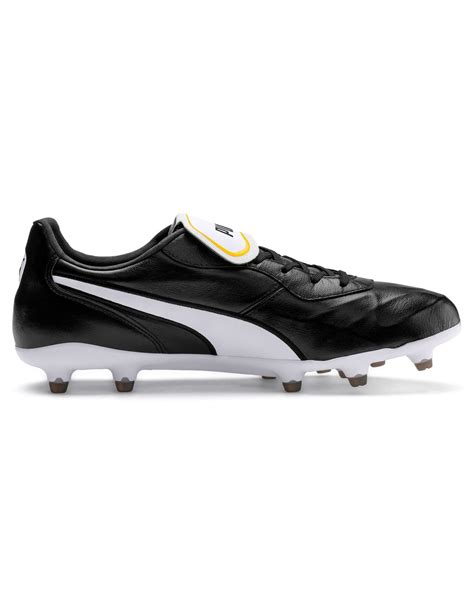 Botas de Fútbol Puma King Top FG Negro