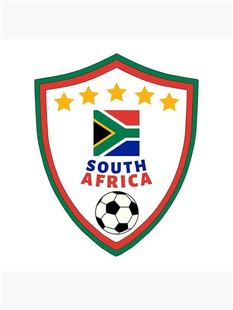 "South Africa Football Team" Sticker for Sale by Footballunite | Redbubble