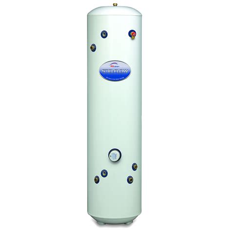 Buy Stelflow Unvented Indirect Slimline Stainless Steel Hot Water Cylinder 1735mm X 475mm 180l