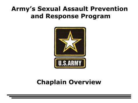 Ppt Armys Sexual Assault Prevention And Response Program Powerpoint Presentation Id463994