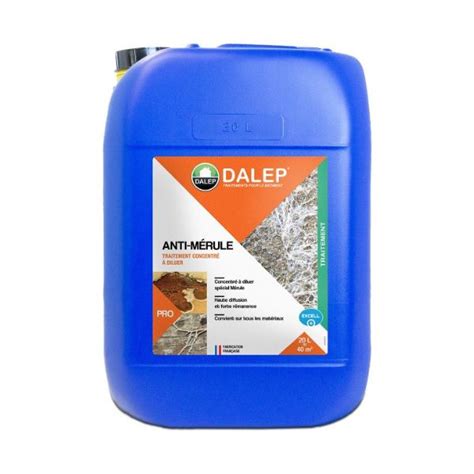 Traitement Fongicide Anti Mérules Dalep 20L materiauxnet