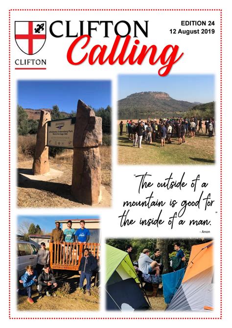 Edition 24 Of The Clifton Calling By Clifton School Issuu