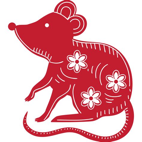 Rat Chinese Zodiac Animal 24091791 Png