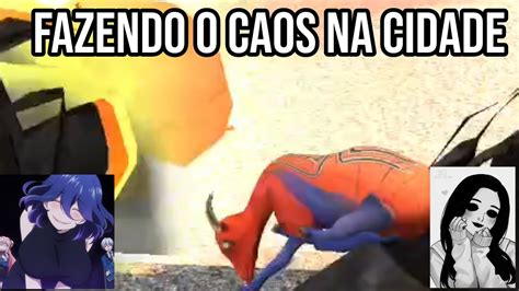 Jogando Um Simulador De Cabra Fazendo O Caos Na Cidade YouTube