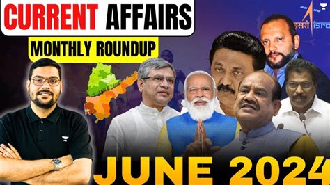 Current Affairs Roundup June 2024 Current Affairs 2024 CLAT