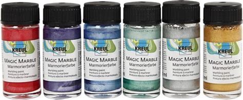 Kreul Porseleinverf Classic Metallic Set 6 X 20 Ml Bol