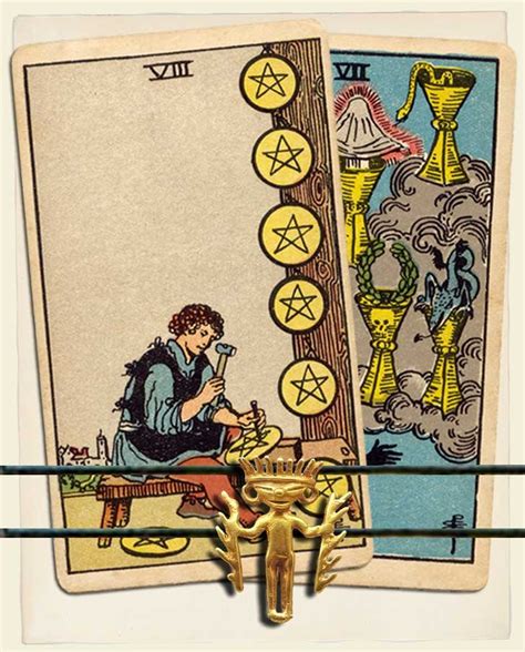 Eight Of Pentacles And Seven Of Cups Combination Reading With Insights