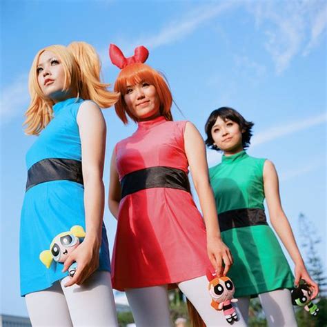 Powerpuff Girls Costume / Bubbles, Blossom and Buttercup | Powerpuff ...