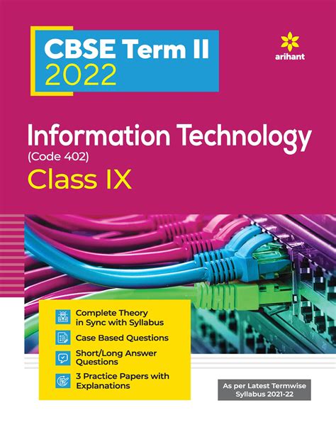 Cbse Term Ii 2022 Information Technology Class 9th For 2024 Exam Arihant Publications