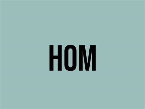 What Does Hom Mean Meaning Uses And More Fluentslang