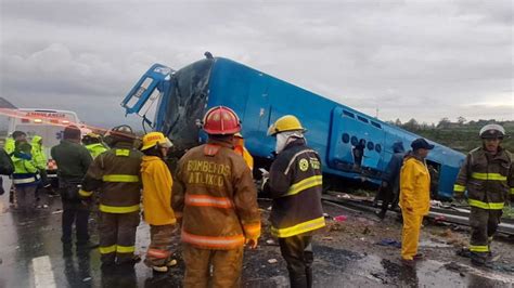 Deja Veintena De Heridos Volcadura De Autob S En Puebla Atlixco Mtp