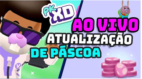 Jogando Pk Xd AtualizaÇÃo De Pascoa Ao Vivo Com Inscritos Brunots Mega Quiz Youtube