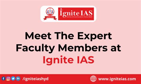 Meet Expert Faculty Members At Ignite Ias Ignite Ias