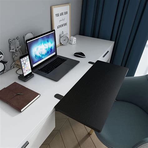 Lijcc Keyboard Tray Ergonomic Desk Extension Stand Fixed