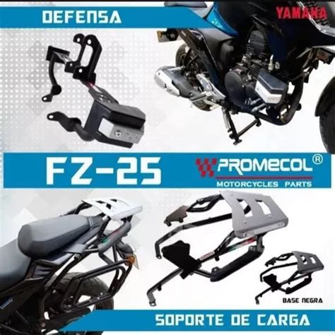 Defensa Slider Moto Yamaha Fz Original Marca Promecol En