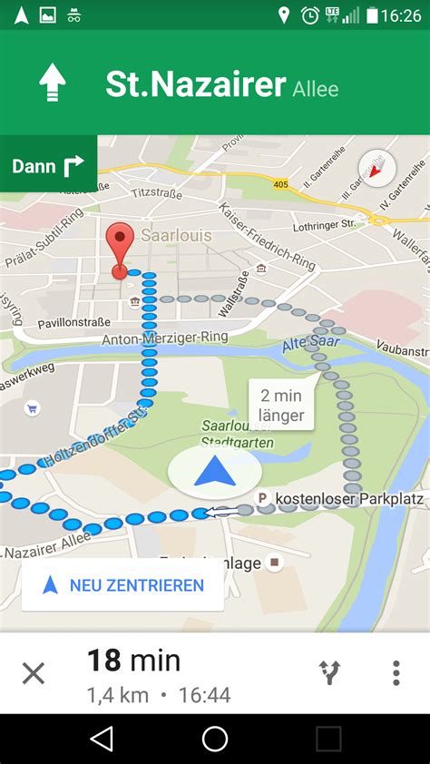 Test Spaziergang Mit Google Navi App Mapsblog De