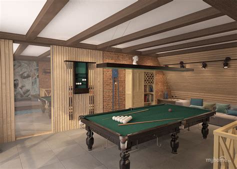 Оформление бильярдной комнаты на даче (74 фото) » НА ДАЧЕ ФОТО