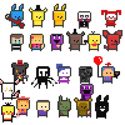 Editing Bit Fnaf Free Online Pixel Art Drawing Tool Pixilart