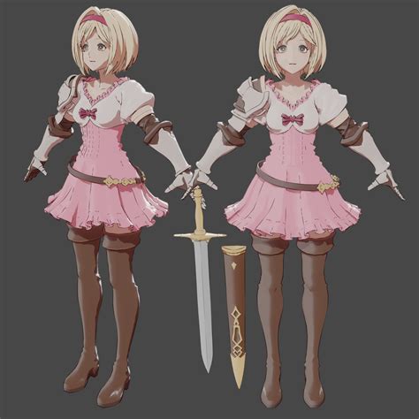 Granblue Fantasy Versus Djeeta Pack By O Dv89 O On Deviantart