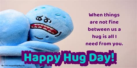 Greetings Cards For Hug Day Happy Hug Day