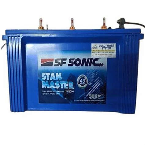 Sf Sonic Stan Master Sm Tubular Inverter Bettery Ah At Rs