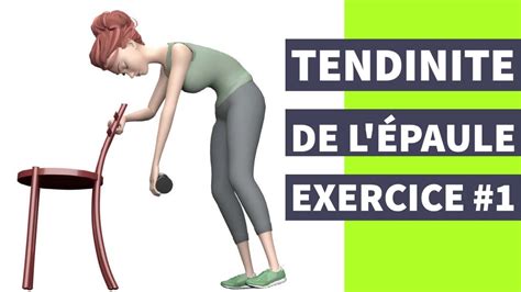 Tendinite de l épaule exercice de rééducation 1 YouTube