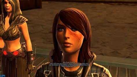 Swtor Female Sith Warrior Story Part Taris Youtube