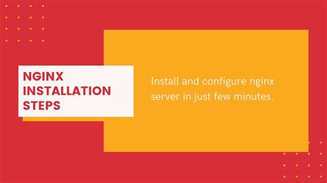 Nginx Installation Steps Installing And Setup Nginx Server In UBUNTU
