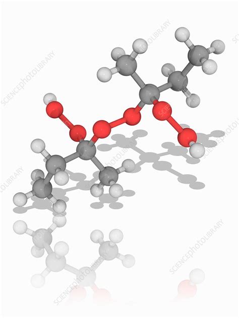 Methyl Ethyl Ketone Peroxide Molecule Stock Image F0169881